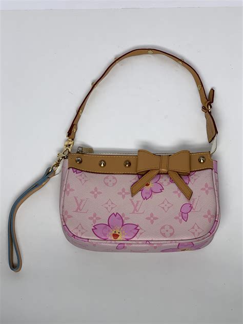 louis vuitton flower pattern clutch bag|authentic Louis Vuitton clutch.